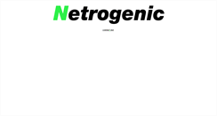 Desktop Screenshot of netrogenic.com